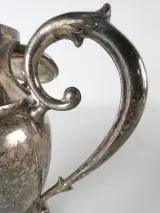 Vintage verzilverd koffie- en theeservies, 5-delig – foto 8 – kavel bij De Kringwinkel, Heverlee