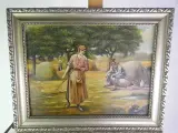 Set van 2 Klassieke Schilderijen – F. Fobbe – Landelijke Scènes (Olieverf op Doek) – foto 2 – kavel bij De Kringwinkel, Heverlee