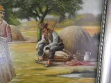 Set van 2 Klassieke Schilderijen – F. Fobbe – Landelijke Scènes (Olieverf op Doek) – foto 3 – kavel bij De Kringwinkel, Heverlee