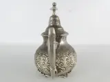 Vintage Marokkaanse verzilverde theepot – foto 4 – kavel bij De Kringwinkel, Heverlee