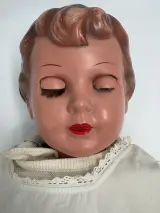 Grote antieke Schildkröt pop met geluidsmechanisme – Model 64 – Celluloid / Hard plastic – foto 6 – kavel bij De Kringwinkel, Gent