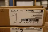 2x Wastafelmengkraan middelhoog Hotbath, Cobber CB003MC, zwart – foto 2 – kavel bij Onlineveilingmeester, Drunen