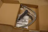 2x Wastafelmengkraan middelhoog Hotbath, Cobber CB003MC, zwart – foto 4 – kavel bij Onlineveilingmeester, Drunen