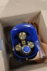 Universele inbouwthermostaat / inbouwdeel GROHE, Rapido T, chroom / blauw – foto 5 – kavel bij Onlineveilingmeester, Drunen