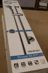 3x Glijstangset met handdouche Ideal Standard, Idealrain S1 + S3, chroom – foto 4 – kavel bij Onlineveilingmeester, Drunen
