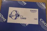 4x S-aansluitingen met wandrozetten GROHE, 12959, chroom – foto 2 – kavel bij Onlineveilingmeester, Drunen