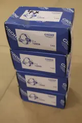4x S-aansluitingen met wandrozetten GROHE, 12959, chroom – foto 5 – kavel bij Onlineveilingmeester, Drunen