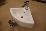 3x Hoekfonteinset Wiesbaden + GROHE, Pallas 32.3494, wit – foto 12 – kavel bij Onlineveilingmeester, Drunen