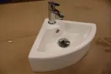 3x Hoekfonteinset Wiesbaden + GROHE, Pallas 32.3494, wit – foto 10 – kavel bij Onlineveilingmeester, Drunen