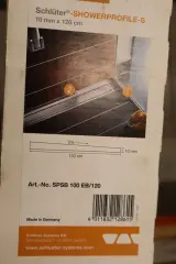 5x Afschotprofiel Schlüter, SHOWERPROFILE-S SPS 100, rvs – foto 2 – kavel bij Onlineveilingmeester, Drunen