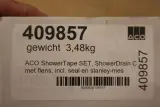 2x Douchegoot met afdichtingsset Easy Drain + ACO, Bonding Strip Compact, rvs – foto 6 – kavel bij Onlineveilingmeester, Drunen