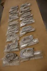 Ca. 30x Handdouche met doucheslangen, wit/chroom – foto 5 – kavel bij Onlineveilingmeester, Drunen