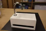 2x Fontein met kraan Wiesbaden + GROHE, Julia, wit – foto 5 – kavel bij Onlineveilingmeester, Drunen