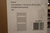 Handdoekradiator Wiesbaden, Elara, wit – foto 2 – kavel bij Onlineveilingmeester, Drunen