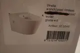 Hangtoilet met bidetvoorbereiding Wiesbaden, Vesta, wit – foto 2 – kavel bij Onlineveilingmeester, Drunen