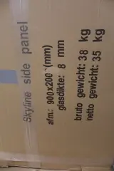Zijwand Wiesbaden, Horizon, zwart – foto 3 – kavel bij Onlineveilingmeester, Drunen