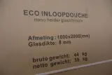 Inloopdouche / douchewand Wiesbaden, Eco, chroom – foto 3 – kavel bij Onlineveilingmeester, Drunen