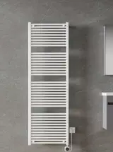 Handdoekradiator Smart wifi Wiesbaden, Elara, wit – kavel bij Onlineveilingmeester, Drunen