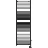 Handdoekradiator Smart wifi Wiesbaden, Elara, zwart – kavel bij Onlineveilingmeester, Drunen