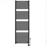 Handdoekradiator Smart wifi Wiesbaden, Elara, zwart – kavel bij Onlineveilingmeester, Drunen