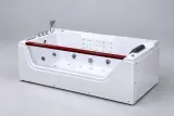 Massagebad / Whirlpool, Met venster, wit – foto 3 – kavel bij Onlineveilingmeester, Drunen