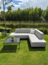 Tuinhoekbank allweather, Umbria, lighy grey, bouwjaar 2026 – foto 2 – kavel bij Onlineveilingmeester, Drunen