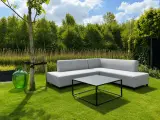 Tuinhoekbank, Umbria allweather, lighy grey, bouwjaar 2026 – kavel bij Onlineveilingmeester, Drunen