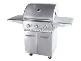 Gasbarbecue Vonato RVS Traditionele Grill 3 Zilverkleurig, RVS (mat) – kavel bij Onlineveilingmeester