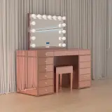 Kaptafel Vonato RoseAura Hoogglans roze – foto 10 – kavel bij Onlineveilingmeester