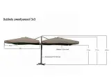 Parasol Paralux Savora Oranje – foto 2 – kavel bij Onlineveilingmeester