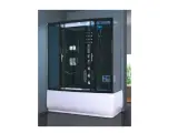 Stoomcabine Vonato RectaHydro Max Zwarte cabine, wit bad – foto 3 – kavel bij Onlineveilingmeester