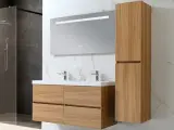 Badkamermeubel Vonato Naturis 120 Licht hout decor – kavel bij Onlineveilingmeester