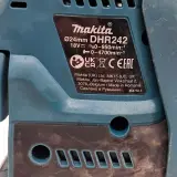 Accu boorhamer, Makita, DHR242, 2024 – foto 8 – kavel bij Domeinen Roerende Zaken, Groningen