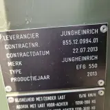 Elektrische heftruck, Jungheinrich, EFG 550, 2013 – foto 16 – kavel bij Domeinen Roerende Zaken, Soesterberg