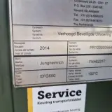 Elektrische heftruck, Jungheinrich, EFG 550, 2013 – foto 20 – kavel bij Domeinen Roerende Zaken, Soesterberg