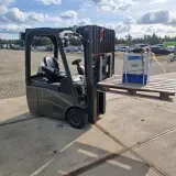 Elektrische heftruck, Linde, E14, 2008 – foto 6 – kavel bij Domeinen Roerende Zaken, Soesterberg