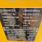 Elektrische palletwagen, Jungheinrich, EJE-118, 2004 – foto 12 – kavel bij Domeinen Roerende Zaken, Soesterberg
