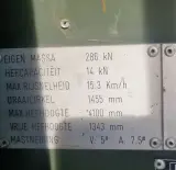 Elektrische heftruck, Linde, E14-01, 2008 – foto 15 – kavel bij Domeinen Roerende Zaken, Soesterberg