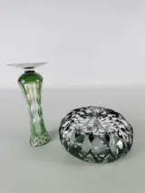 Set Val Saint Lambert Kristal – Smaragdgroen – foto 4 – kavel bij De Kringwinkel, Heverlee