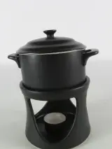 Le Creuset mini cocotte fondue set met 3 mini stoofpannetjes – foto 13 – kavel bij De Kringwinkel, Heverlee