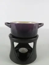 Le Creuset mini cocotte fondue set met 3 mini stoofpannetjes – foto 16 – kavel bij De Kringwinkel, Heverlee