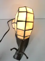 Art Lamp T-500 – Tiffany-stijl slakkenlamp – foto 4 – kavel bij De Kringwinkel, Heverlee
