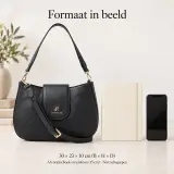 Hand- en schoudertas DR Amsterdam, black – foto 6 – kavel bij Onlineveilingmeester