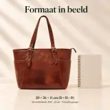 Shopper DR Amsterdam, cognac – foto 6 – kavel bij Onlineveilingmeester