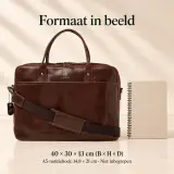 Business bag DR Amsterdam, brown – foto 6 – kavel bij Onlineveilingmeester