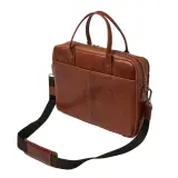 Business bag DR Amsterdam, cognac – foto 2 – kavel bij Onlineveilingmeester