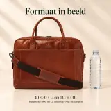 Business bag DR Amsterdam, cognac – foto 6 – kavel bij Onlineveilingmeester