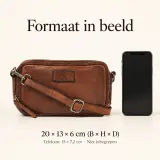 Schoudertas DR Amsterdam, chestnut – foto 6 – kavel bij Onlineveilingmeester