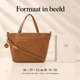 Hand- en schoudertas DR Amsterdam, camel – foto 6 – kavel bij Onlineveilingmeester