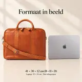 Business bag DR Amsterdam, camel – foto 6 – kavel bij Onlineveilingmeester